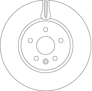 TRW DF6820 Brake Disc for...