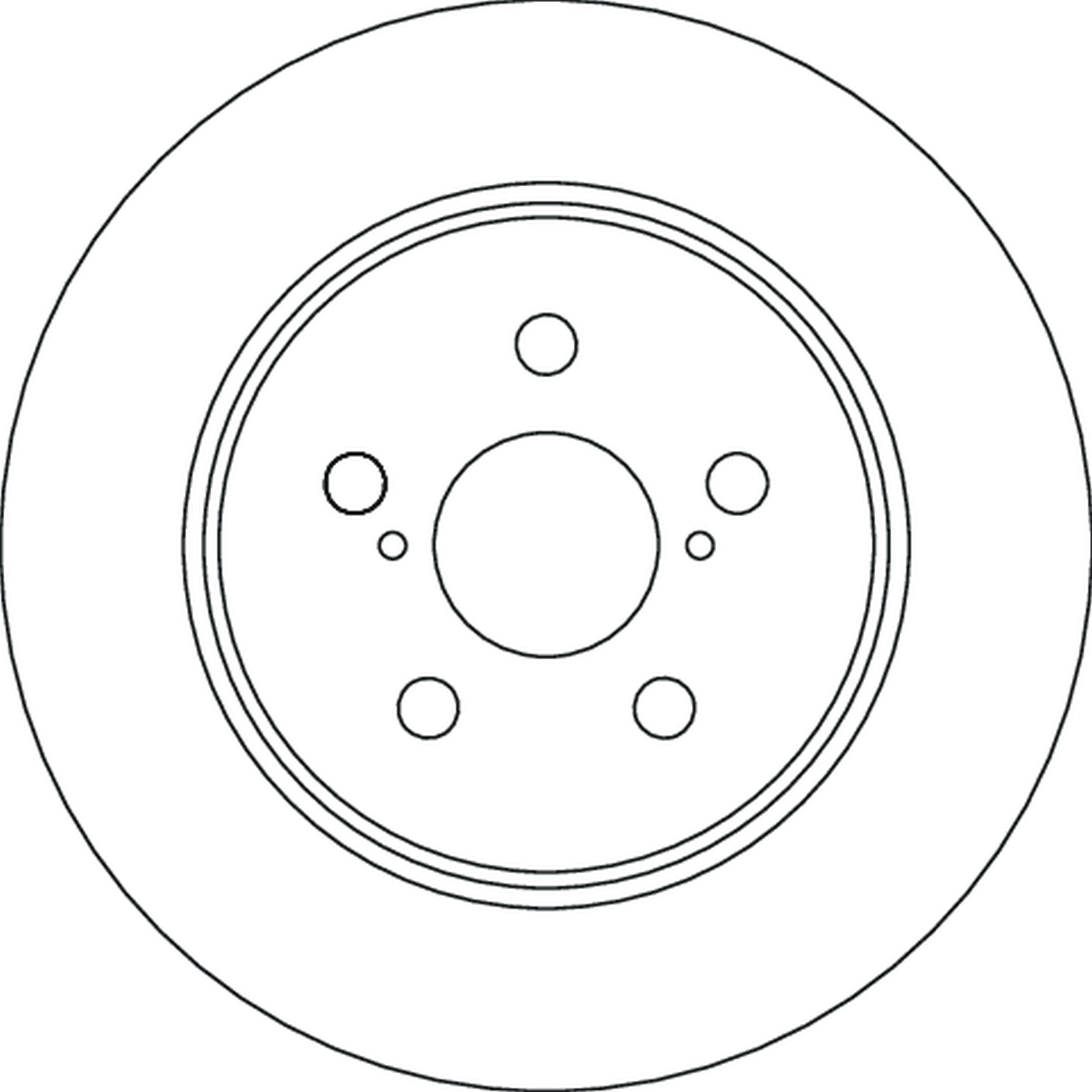TRW DF6828 Brake Disc for...