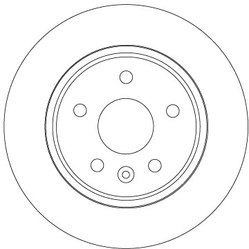 TRW DF6846 Brake Disc for...