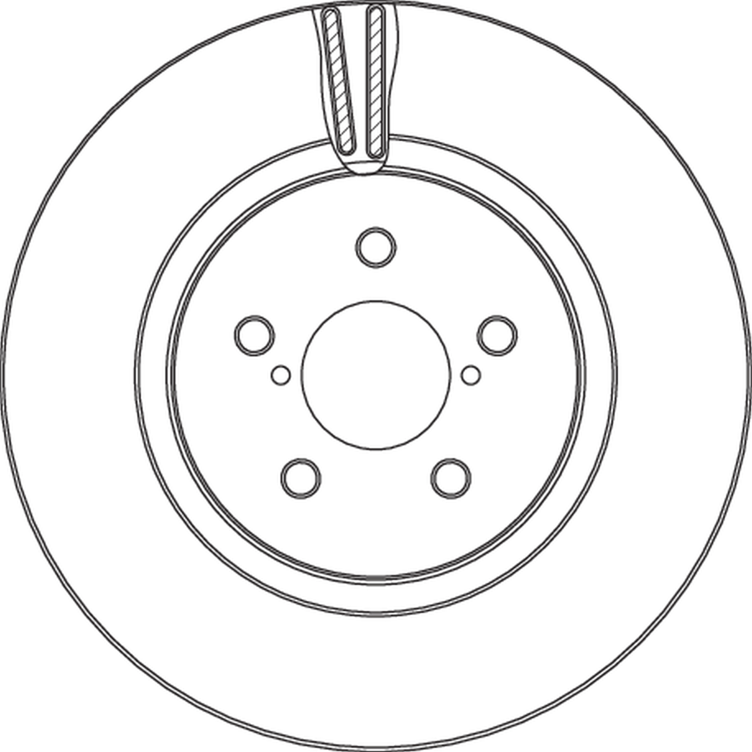 TRW DF6851 Brake Disc for...