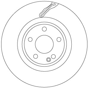 TRW DF6867 Brake Disc for...