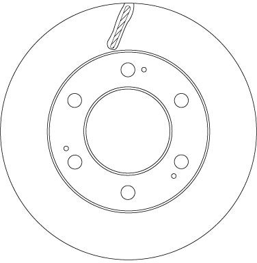 TRW DF6882 Brake Disc for...