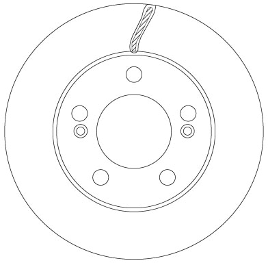 TRW DF6888 Brake Disc for...
