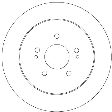 TRW DF6909 Brake Disc for...
