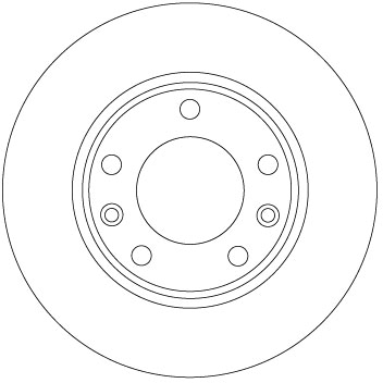TRW DF6910 Brake Disc for...