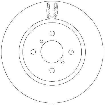 TRW DF6912 Brake Disc for...