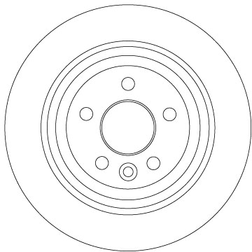 TRW DF6913 Brake Disc for...