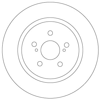 TRW DF6920 Brake Disc for...