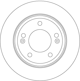 TRW DF6937 Brake Disc for...