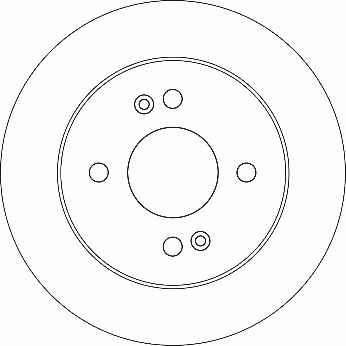 TRW DF6949 Brake Disc for...