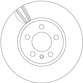 TRW DF6964 Brake Disc for...