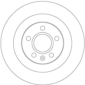 TRW DF6970 Brake Disc for...