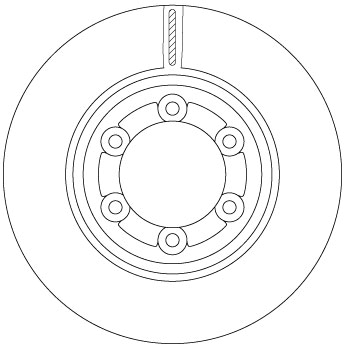 TRW DF6984 Brake Disc for...