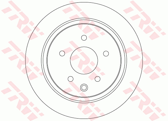 TRW DF7369 Brake Disc for...