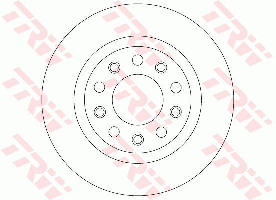 TRW DF8070 Brake Disc for...