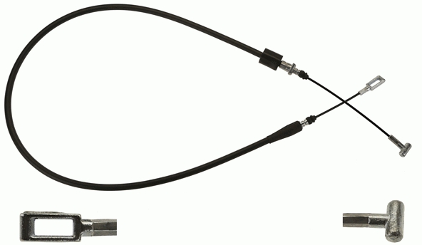 TRW GCH618 Cable Pull,...