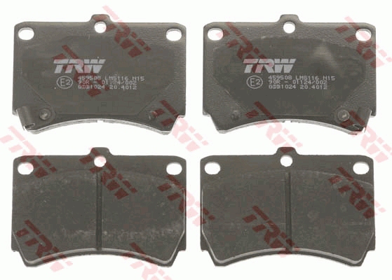 Brake Pad Set, disc brake 2
