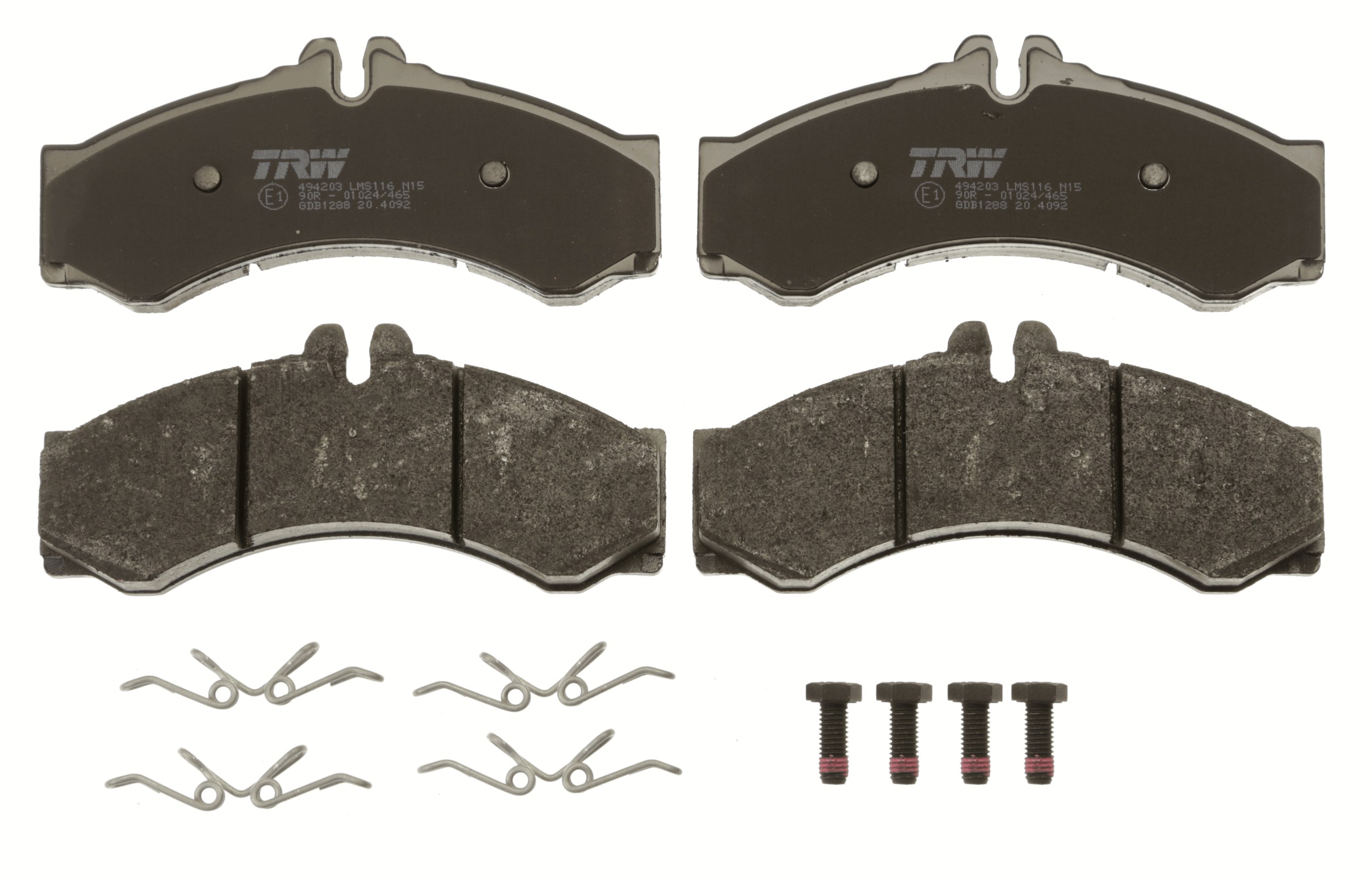 Brake Pad Set, disc brake 2