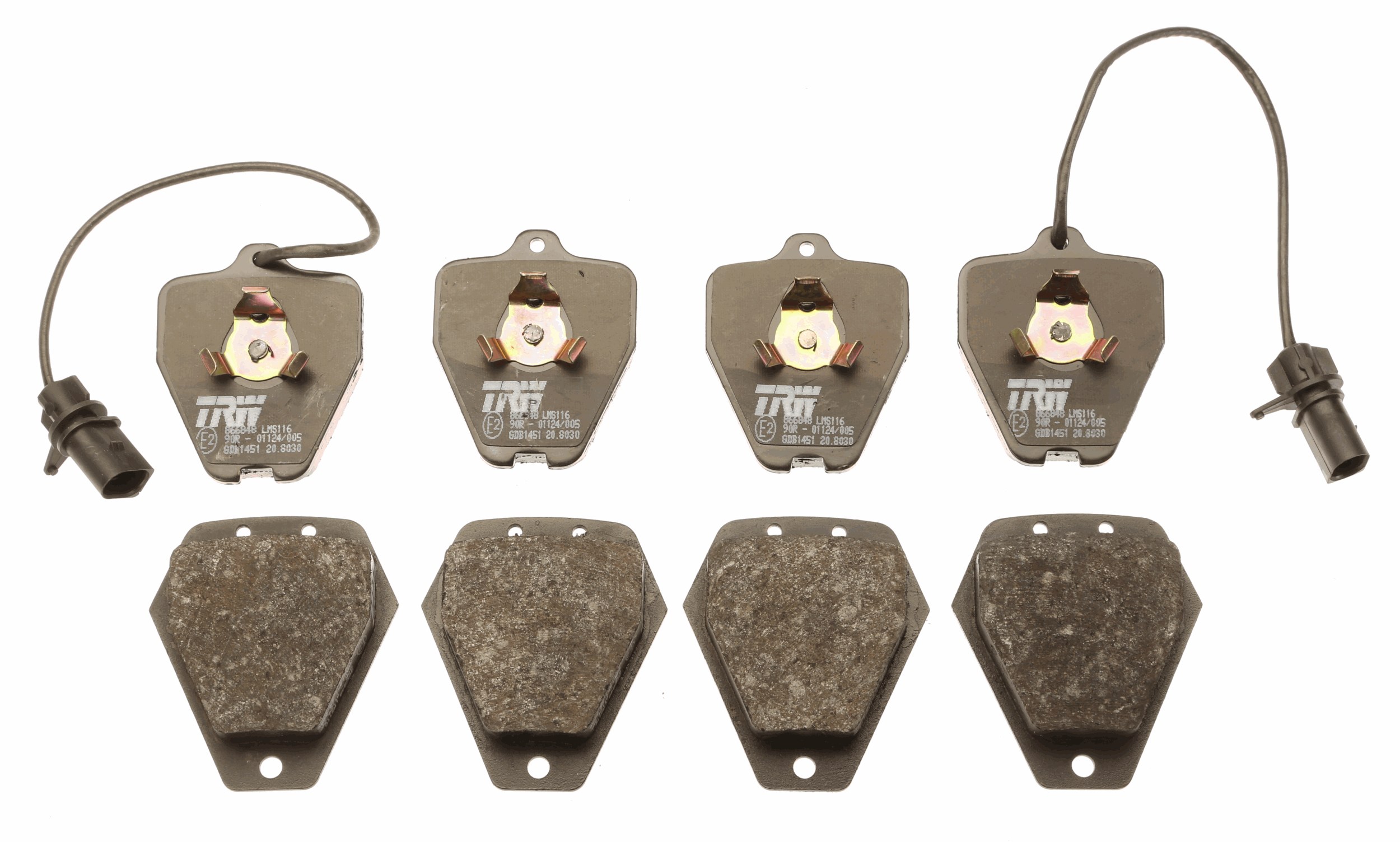 Brake Pad Set, disc brake 2