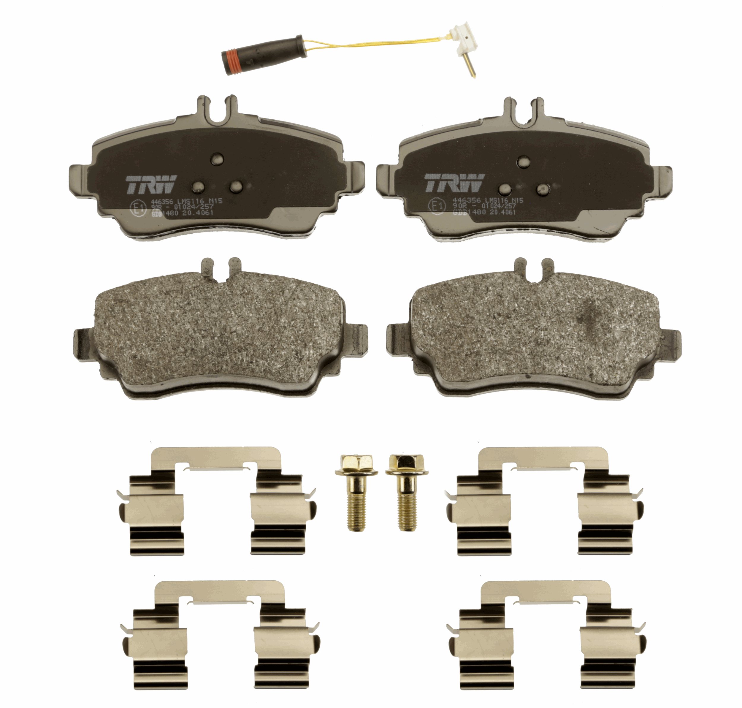 Brake Pad Set, disc brake 2
