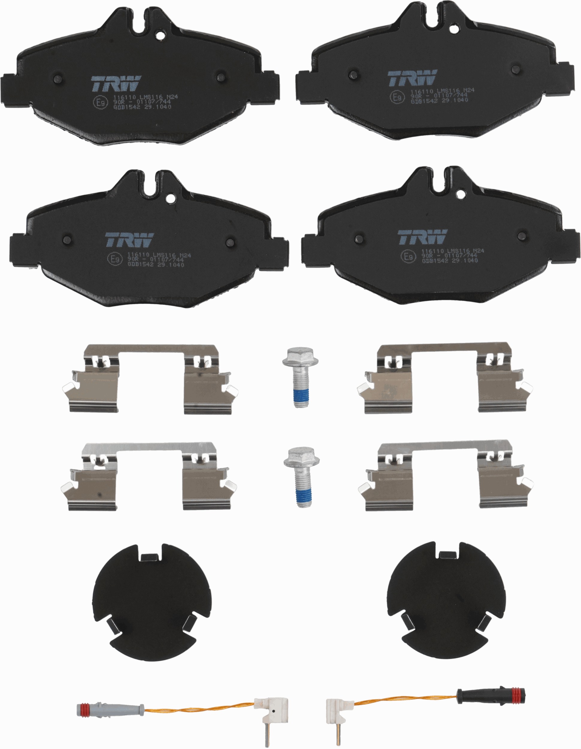 Brake Pad Set, disc brake 2