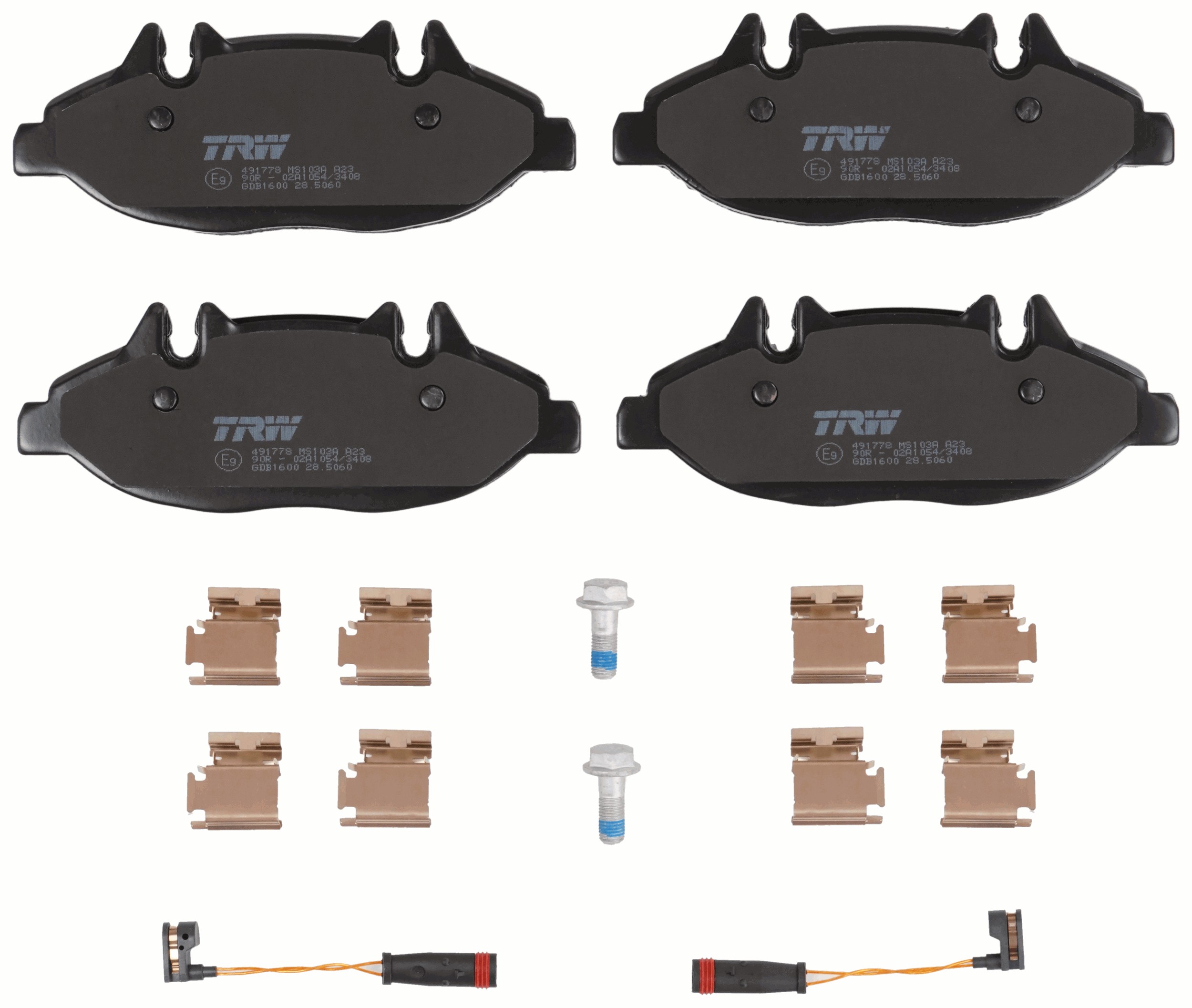Brake Pad Set, disc brake 2