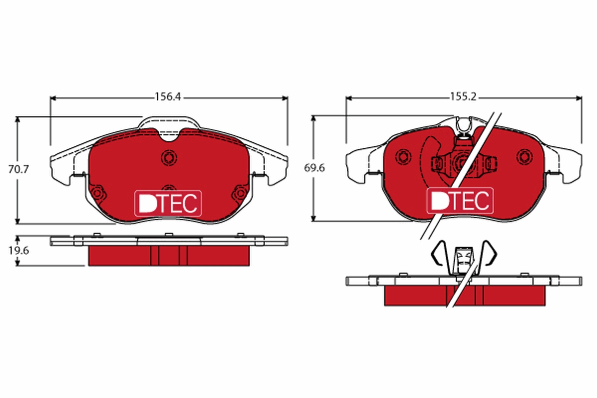 TRW GDB1613DTE DTEC COTEC...