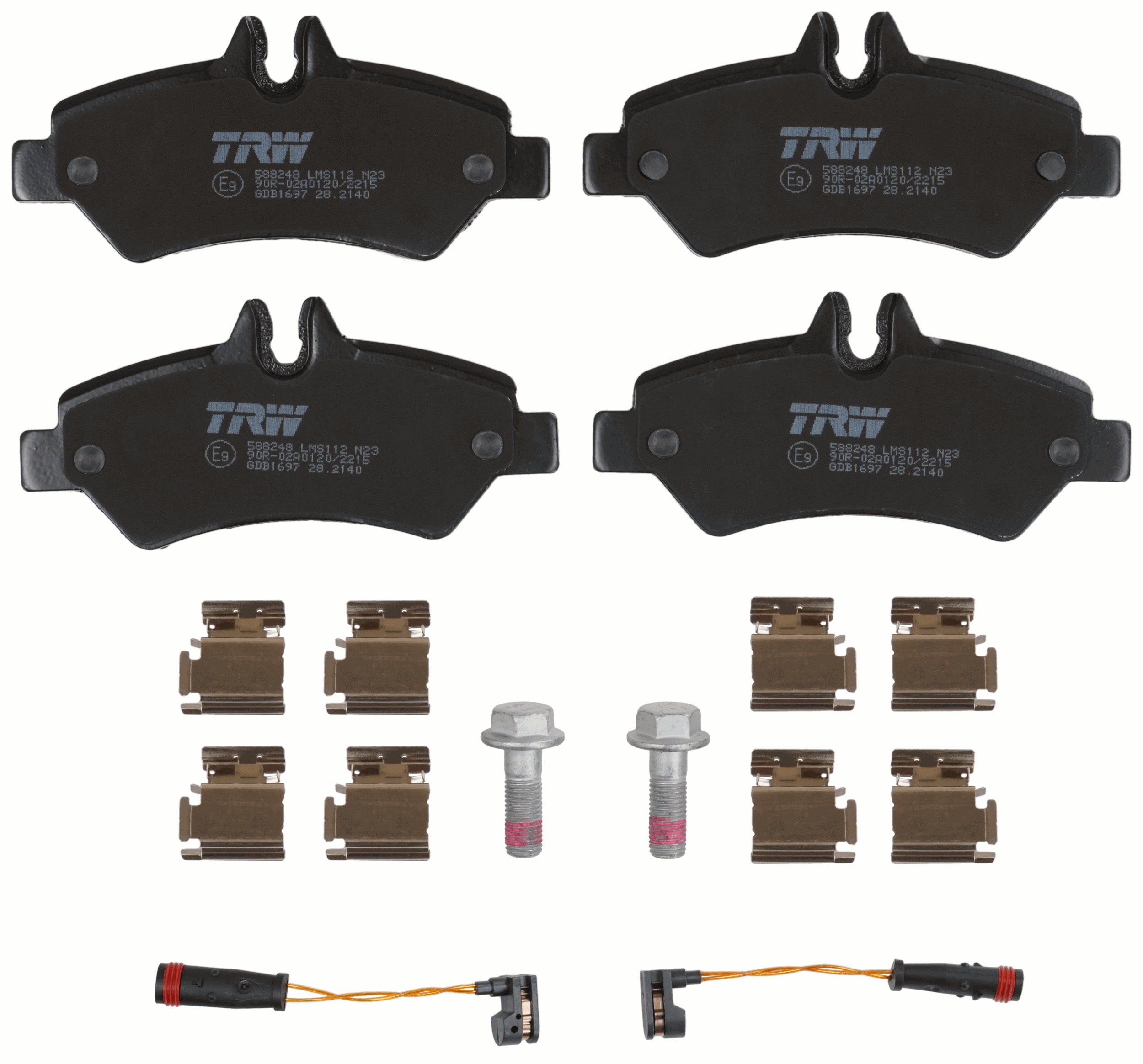 Brake Pad Set, disc brake 2