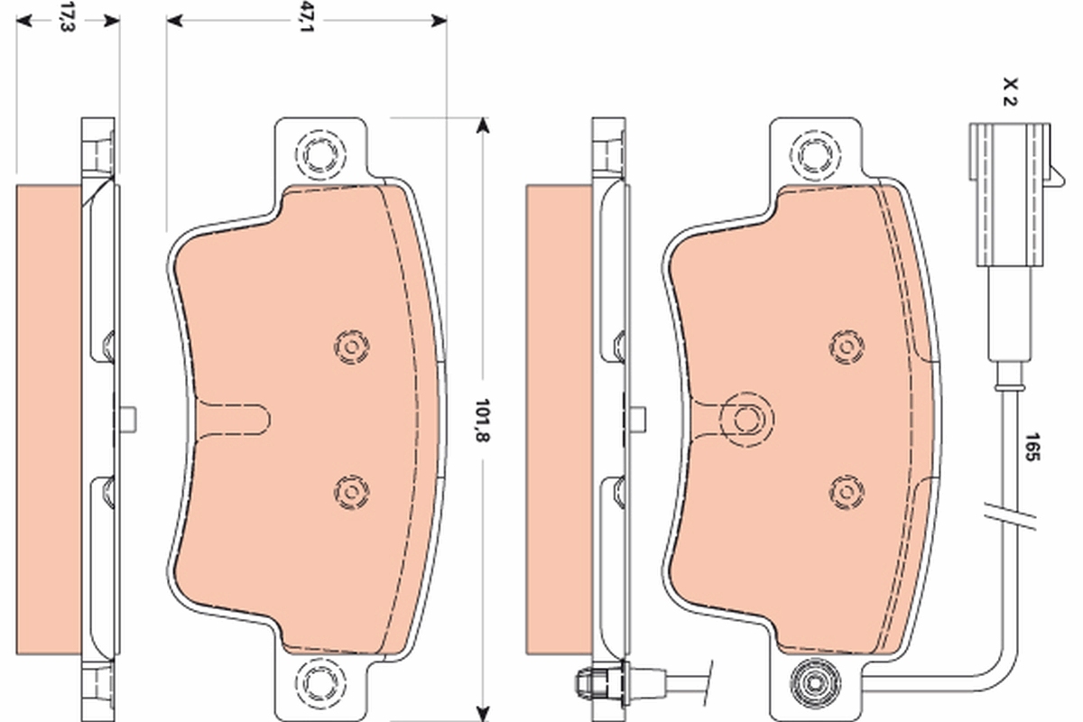 Dischi Freno Pastiglie Freni Posteriori Per Alfa Romeo 159 Sportwagon 939_Brera