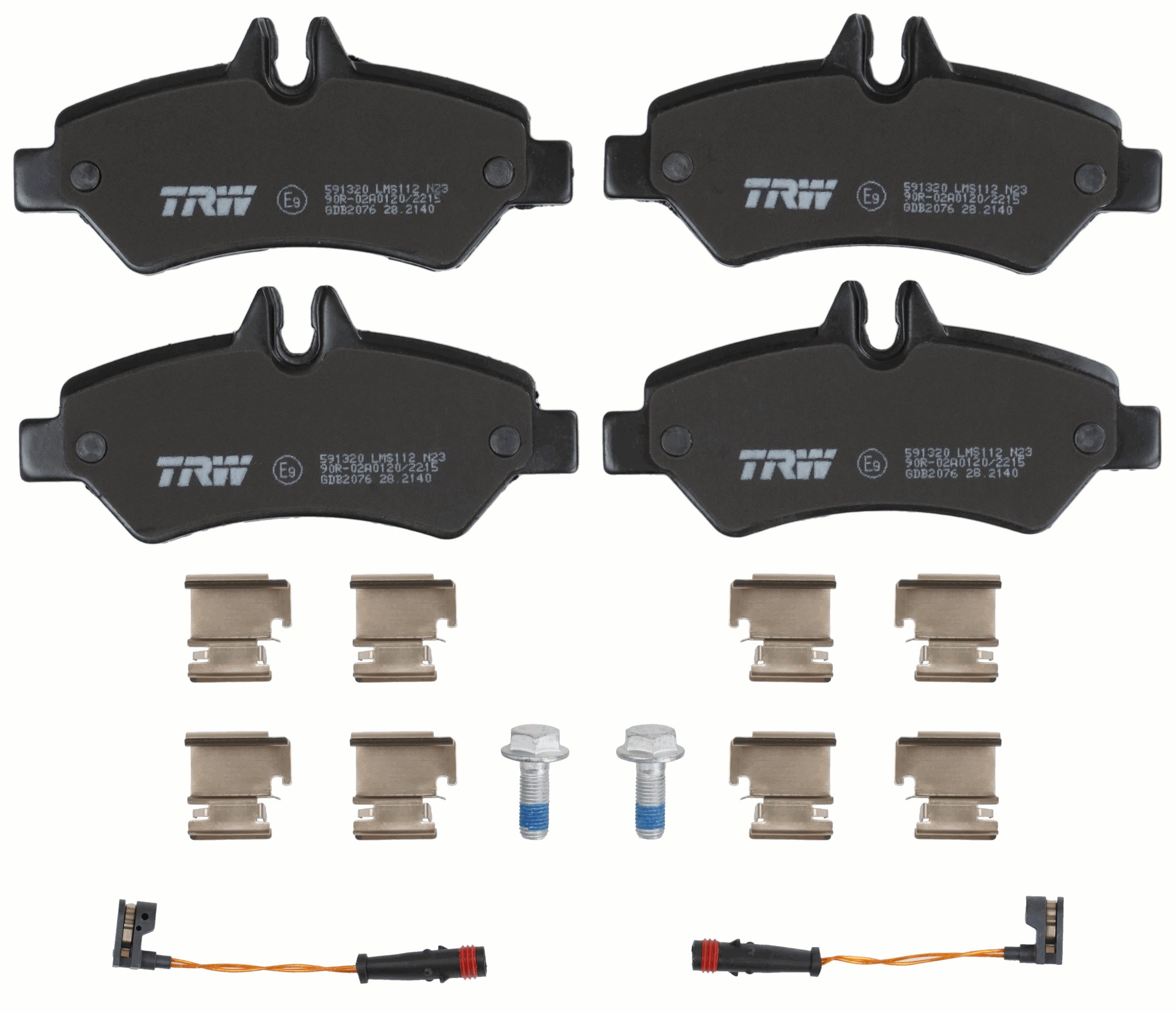 Brake Pad Set, disc brake 2