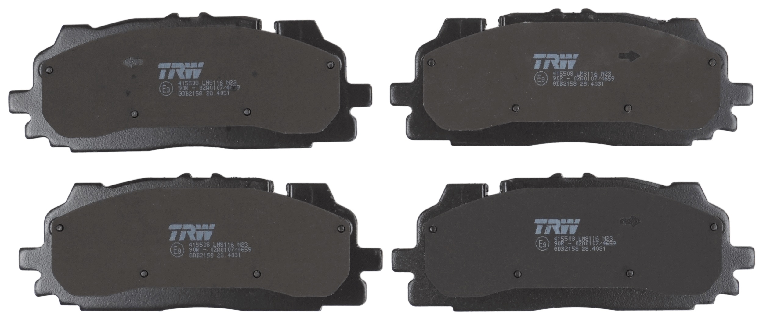 Brake Pad Set, disc brake 2