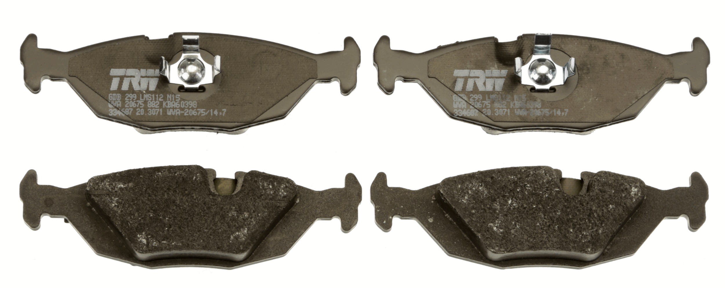 Brake Pad Set, disc brake 2