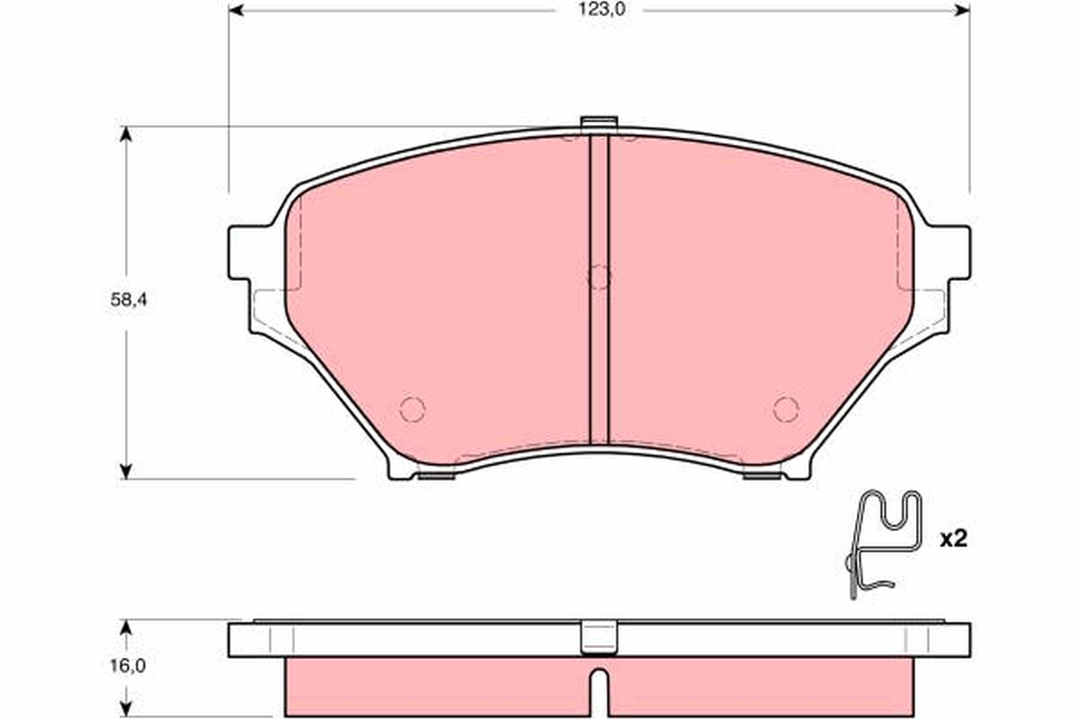 Blue Print Pastiglie Freno Ant. Mazda Mx5 199005 Adm54279