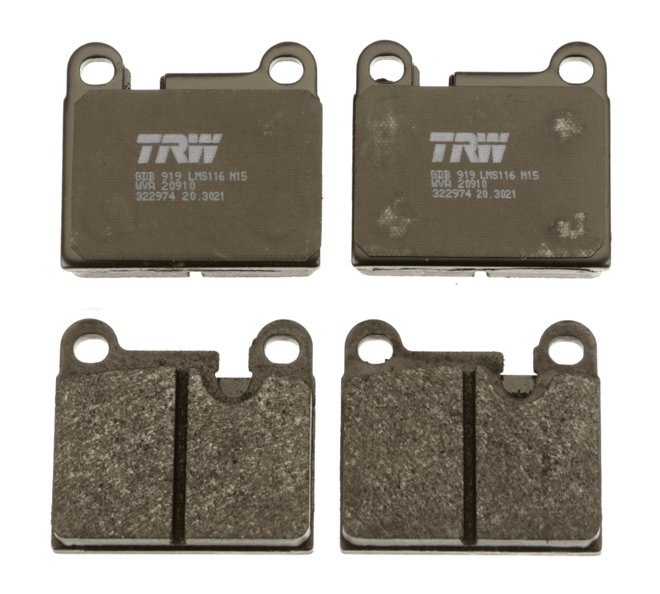 Brake Pad Set, disc brake 2