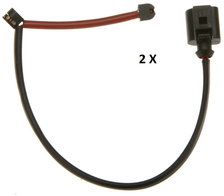 Warning Contact, brake pad wear