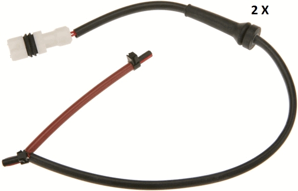 Warning Contact, brake pad wear