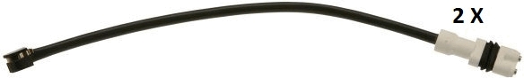 Warning Contact, brake pad wear