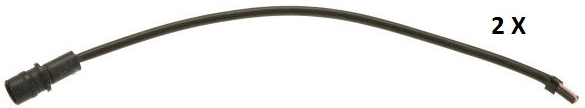Warning Contact, brake pad wear