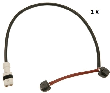 Warning Contact, brake pad wear