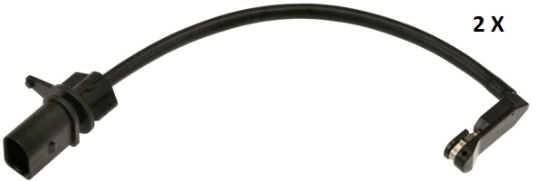 Warning Contact, brake pad wear