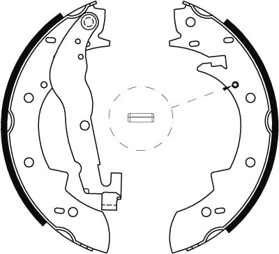 Brake Shoe Set 2