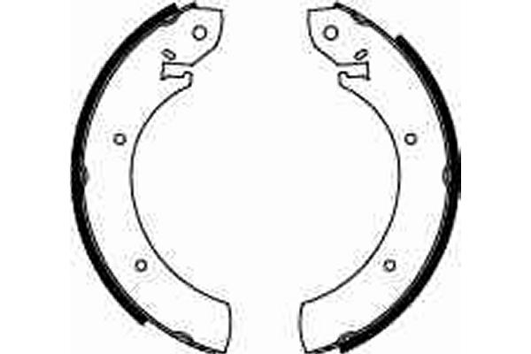 Brake Shoe Set 2