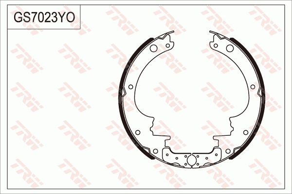 Brake Shoe Set
