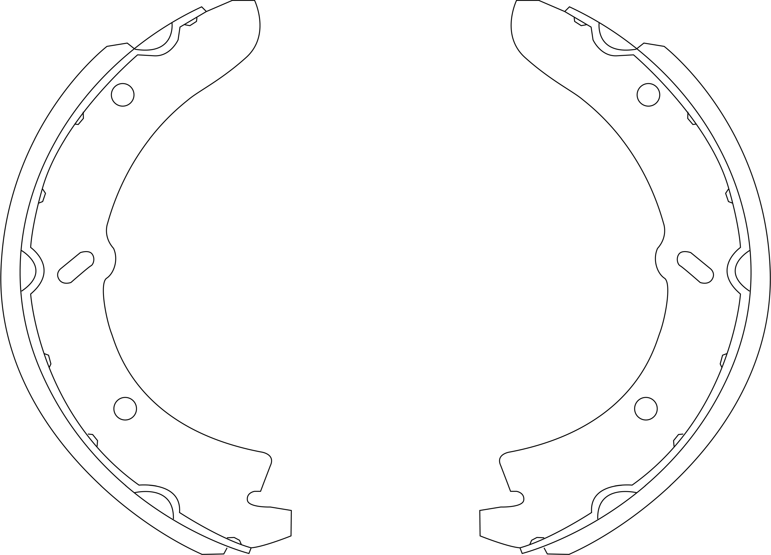 Brake Shoe Set