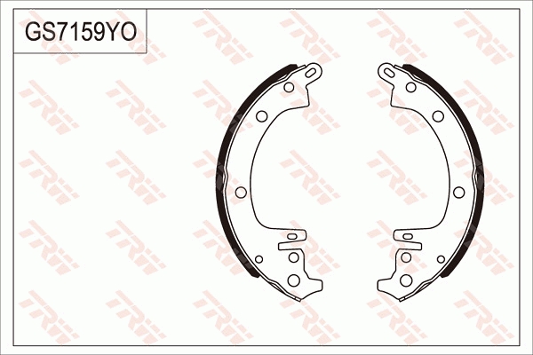Brake Shoe Set
