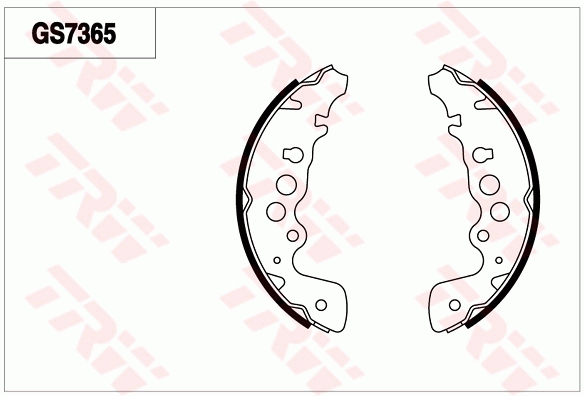 Brake Shoe Set