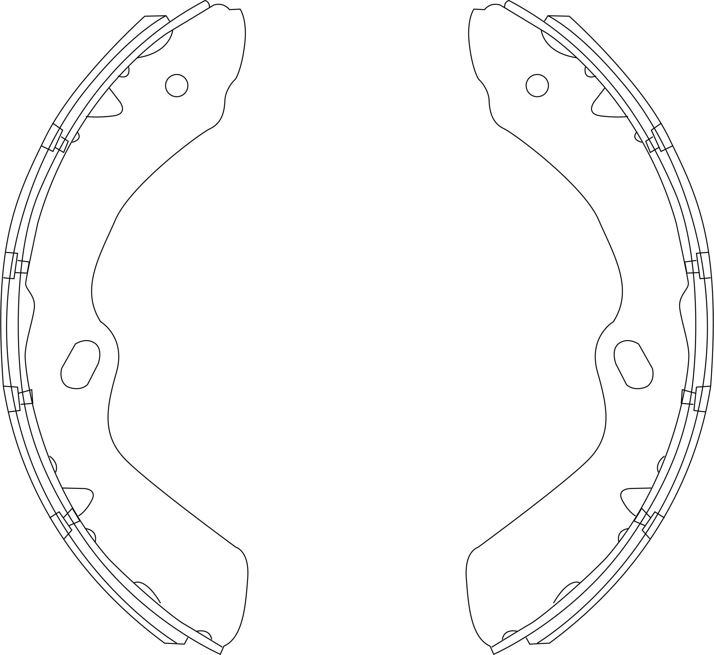 Brake Shoe Set