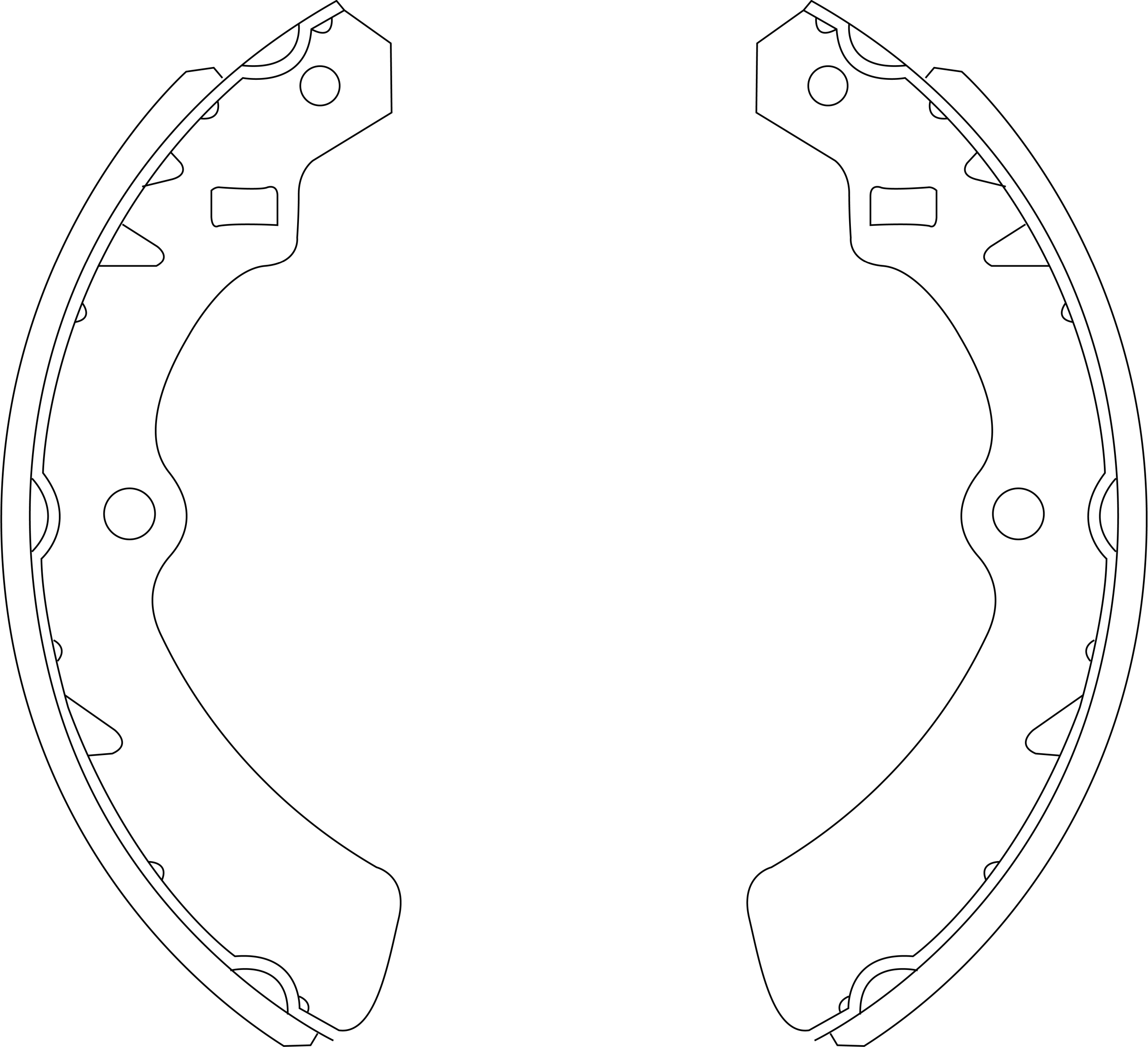 Brake Shoe Set