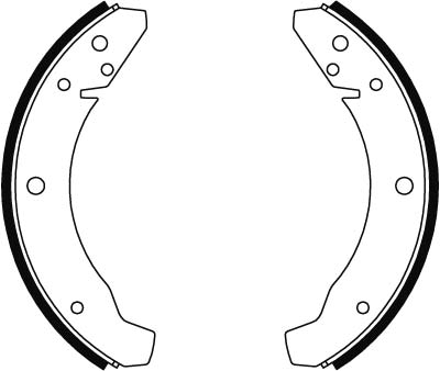 Brake Shoe Set 2