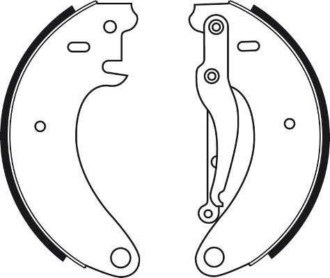 Brake Shoe Set 2